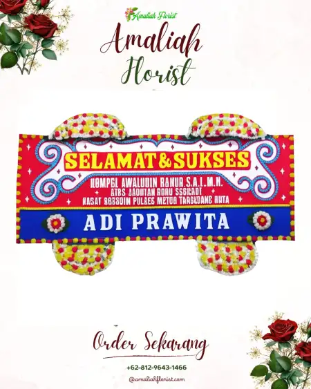Papan Bunga Ucapan Selamat Pasirkiamis